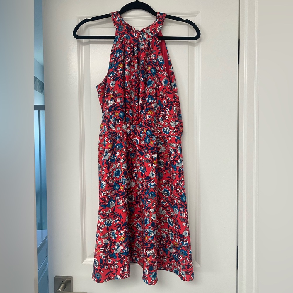 High neck dress